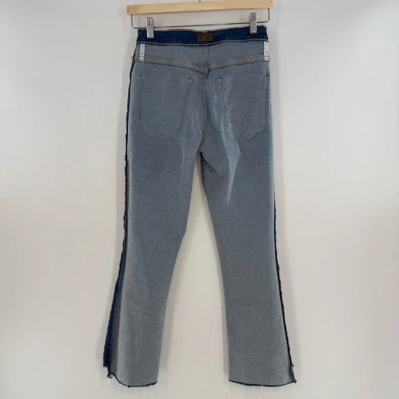 NWT MOTHER The Insider Crop Step Fray Work Hard Play Hard Size 26 - Picture 3 of 14